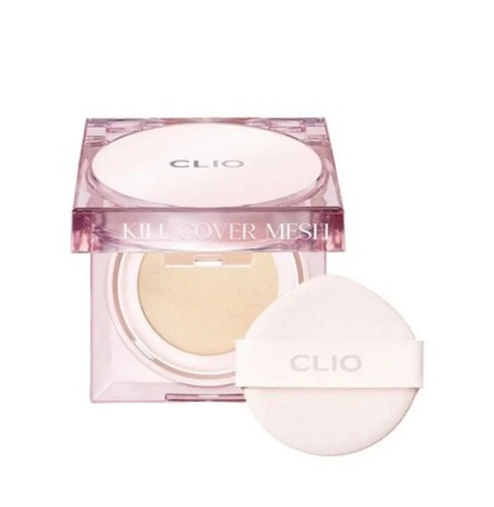 CLIO Kill Cover Mesh Glow Cushion 03 Linen SPF 50+ PA++++ K-Beauty New In Box